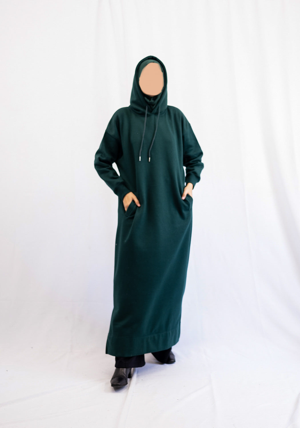 Emerald Hoodie Abaya