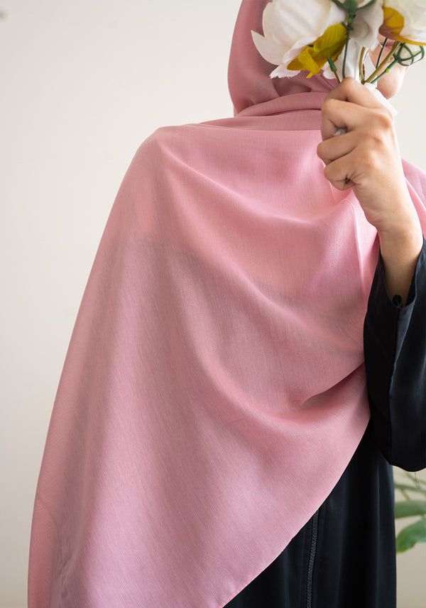 Pink Turkish Modal Hijab