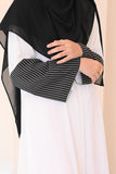 Hind Abaya - white