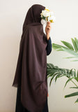 Brown Turkish Modal Hijab