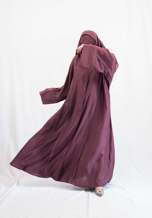 Mauve Pink Amani Abaya