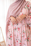 Pretty Pink Floral Maxi Dress