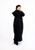 Black Hoodie Abaya