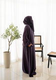 Aubergine Basic Abaya