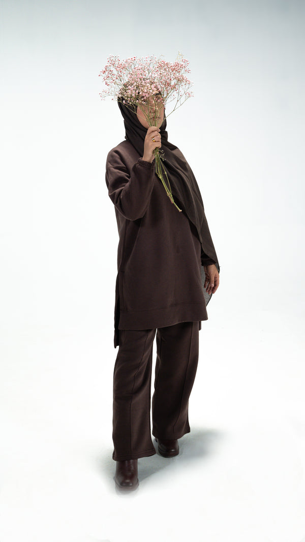 Forest Brown Sweatsuit