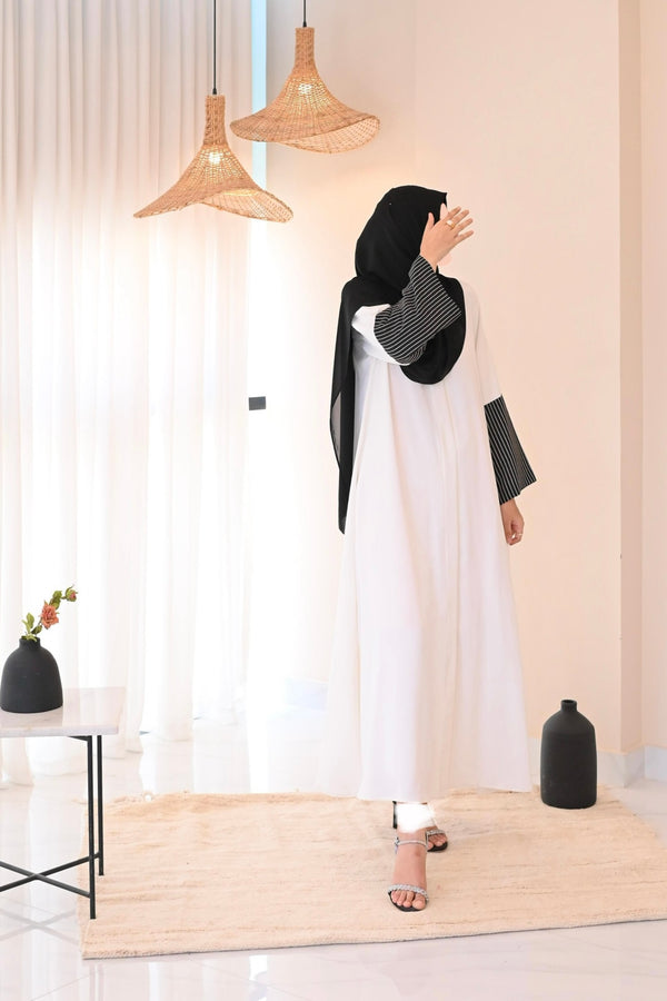 Hind Abaya - white