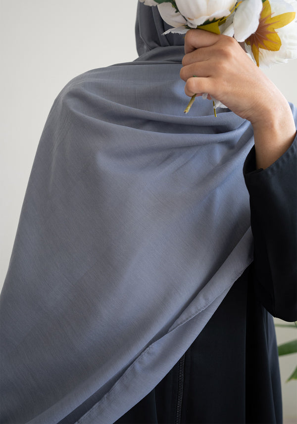 Grey Turkish Modal Hijab