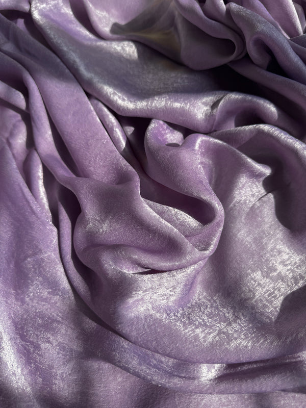 Muted Lilac Velvet Silk Hijab