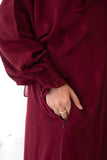 Maroon Zoom Everywear Abaya