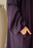 Aubergine Basic Abaya