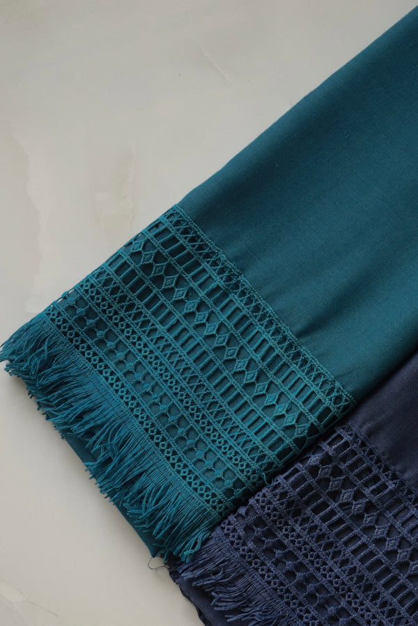 Teal Lace Hijab