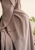 English Brown Hijab & Niqab Set