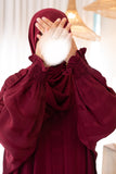 Maroon Zoom Everywear Abaya