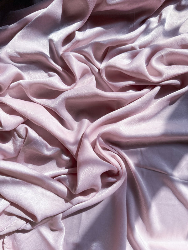 Baby Pink Velvet Silk Hijab