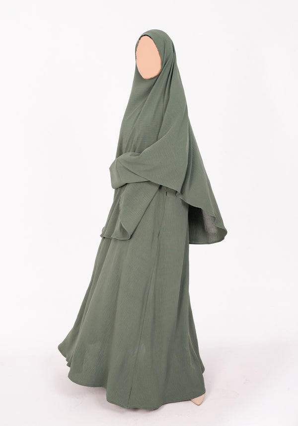 Sage Abaya & Khimar Set