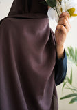 Brown Turkish Modal Hijab