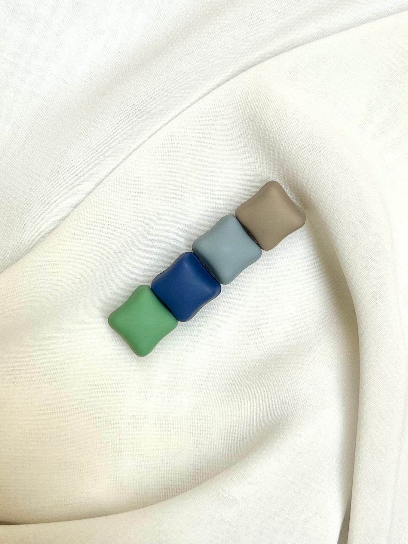 Matte Square Magnet Hijab Pins