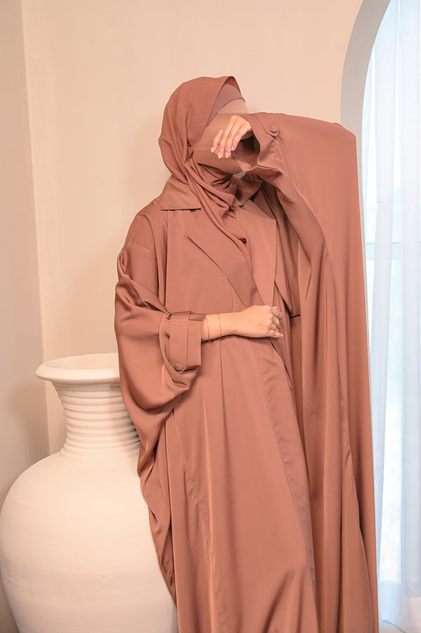 Trench Kaftan - Tan Brown