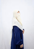 Ivory Hijab & Niqab Set
