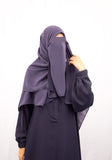 Graphite Hijab & Niqab Set