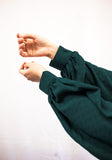 Textured Vital Abaya - Emerald