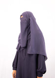 Graphite Hijab & Niqab Set