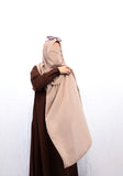 Beige Hijab & Niqab Set