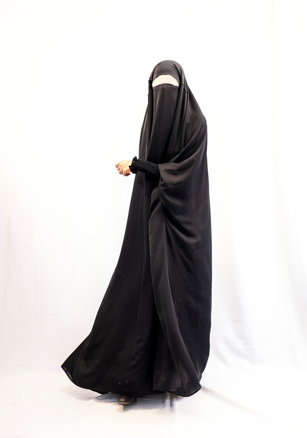 French Jilbab - Black