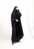 French Jilbab - Black