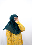 Bottle Green Hijab & Niqab Set
