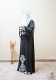Magnificence - Grey Embellished Abaya