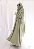 Dina Statement Kimono - Pastel Green