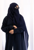 Navy Hijab & Niqab Set