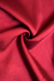 Crinkle Silk Hijab - Red