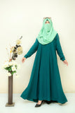 Minimal Everyday Abaya - Teal