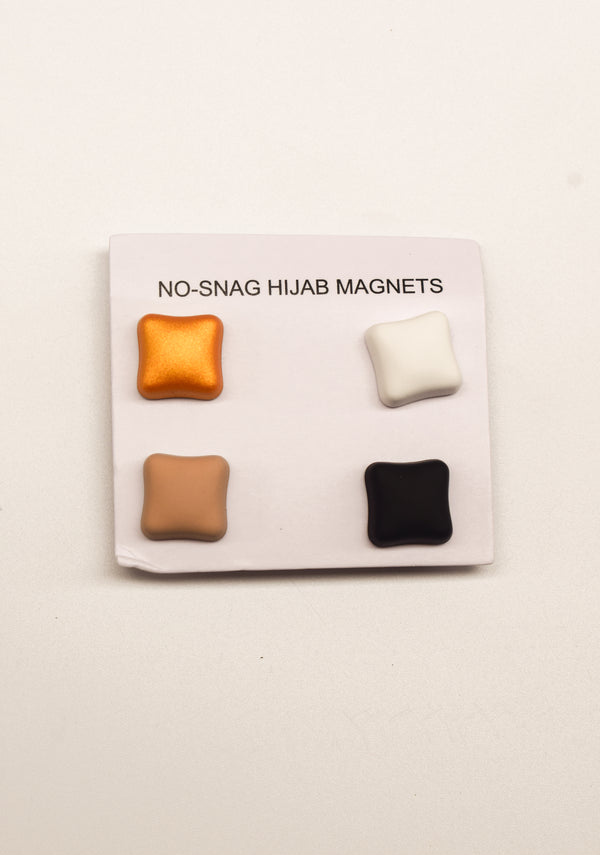 Matte Square Magnet Hijab Pins