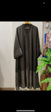 Formal black sequin abaya - 56 medium
